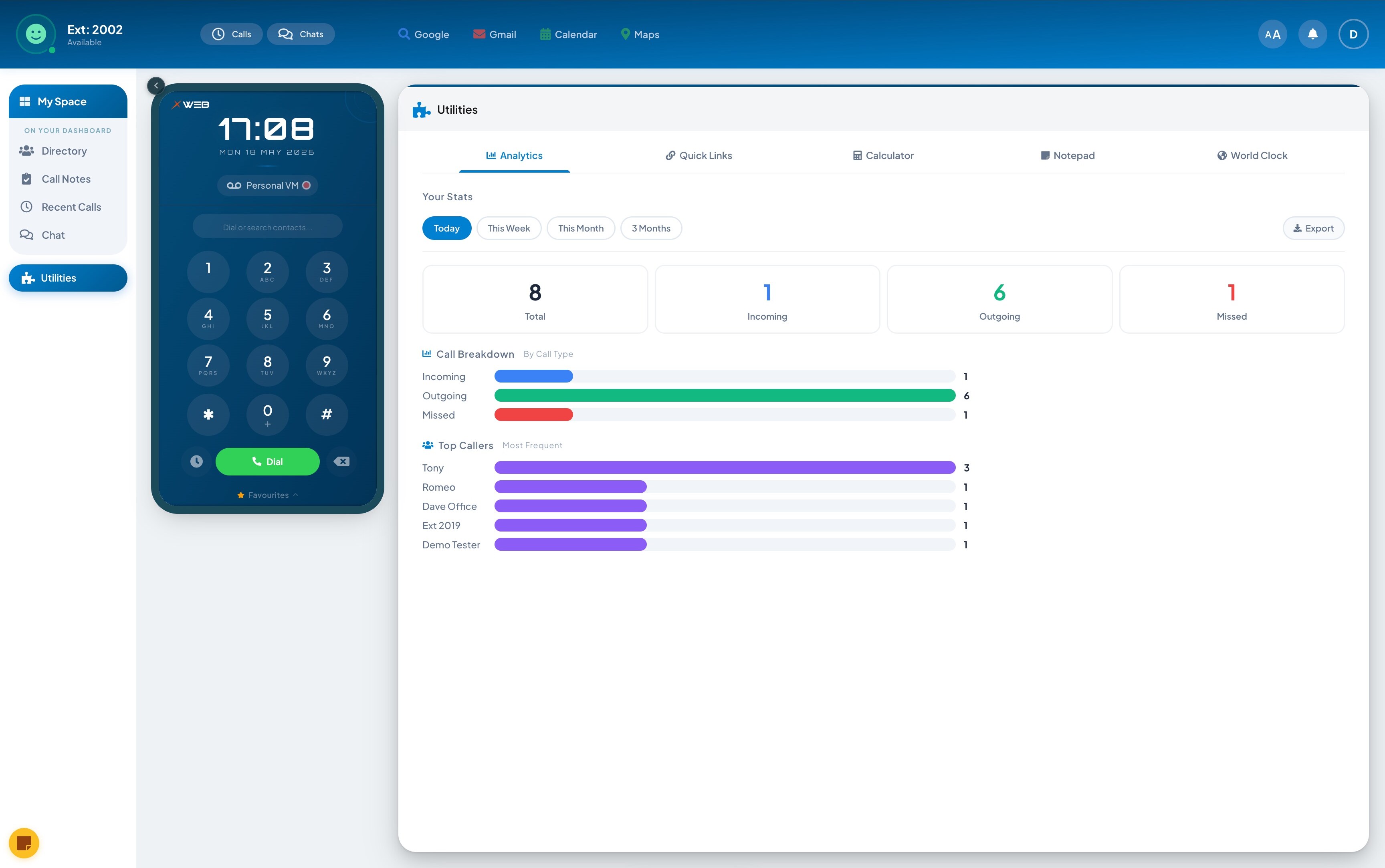 Utilities and analytics